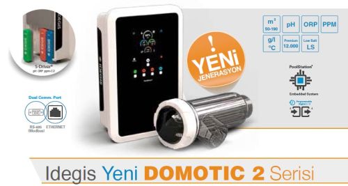 Idegis DOMOTIC 2 tuz klor jeneratörü